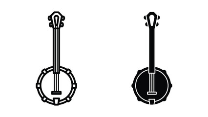 Fototapeta premium Banjo illustration