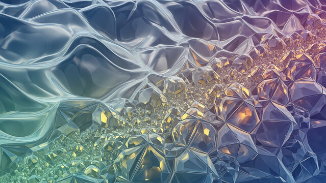 Main Subject Leaves Create Abstract Pattern