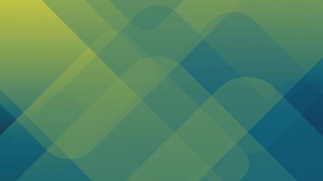 Abstract geometric shapes overlapping, loopable gradient color background, modern minimalist style