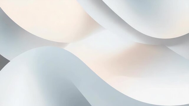 Soft abstract wave shape curve minimal smooth flowing pastel beige blue elegant background for calm
