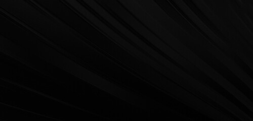 Obraz premium luxurious and technologically sophisticated black background with an aerodynamic diagonal striped pattern. Perfect for premium and luxury product branding, the technology, banners, posters