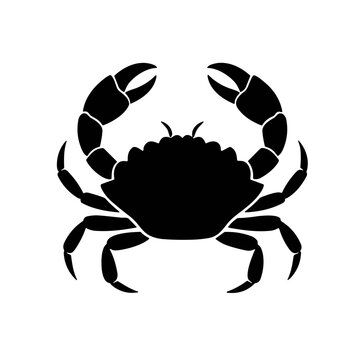 blue crab isolated on white