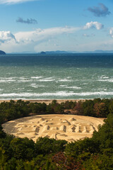 香川の銭形展望台からの眺め