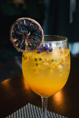 glass of orange juice