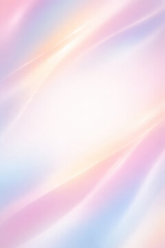 A soft, dreamy pastel background with luminous diagonal light streaks and a gentle gradient.
