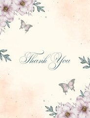 thank you card