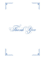 thank you card
