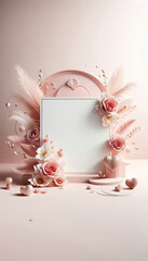 Valentine's Day, the day of love, confession of love