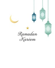 Ramadan kareem greeting card