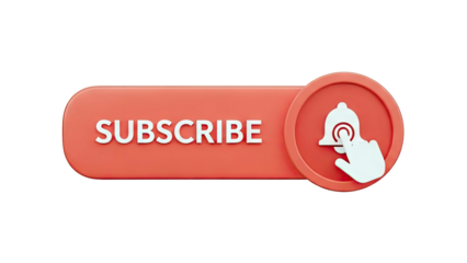 Subscribe Button with Notification Bell Icon