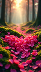 Valentine's Day, the day of love, confession of love