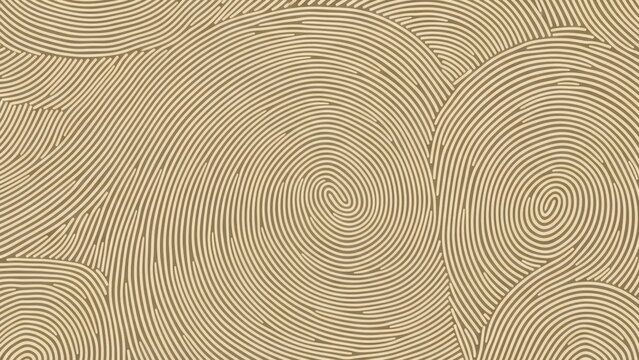 Flowing spirals: an abstract organic pattern creating a dynamic movement impression filled with - Powered by Adobe