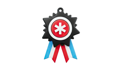 Medical Star Award Ribbon