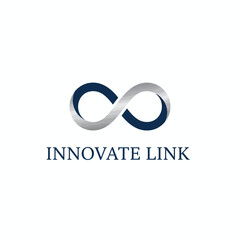 Modern Abstract Innovate Link Infinity Logo