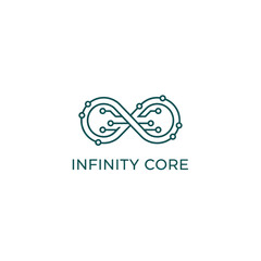 Infinity Core Technology Circuit Logo