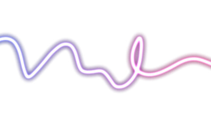 Abstract glowing lines futuristic concept PNG overlay effect. Glowing lines light beams or light streak rays effect. Light leaks film grain effect 