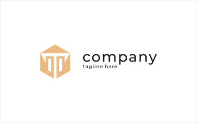 simple and modern tm logo design template elements