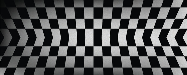 Obraz premium Finish line racing background top view, Textured asphalt with finishing line.