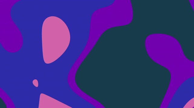Vibrant abstract background with purple and pink shapes.