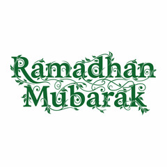 Fototapeta premium Ramadhan Mubarak Islamic Greeting Card Design.
