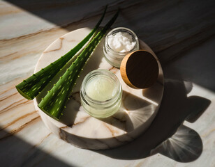 aloe vera gel skincare