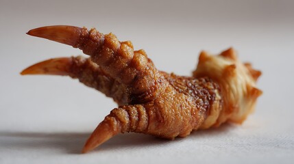 Gourmet seafood dish featuring a fresh seashell and cooked shrimp served as a delicious grilled meal isolated on a background for a fine dining restaurant