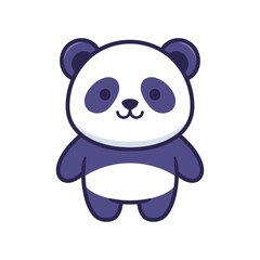 Adorable Cartoon Panda Illustration