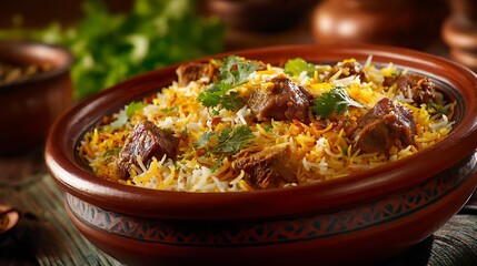 Traditional homemade beef stew with carrots and onions served in a bowl as a healthy meat and vegetable meal for a delicious dinner dish
