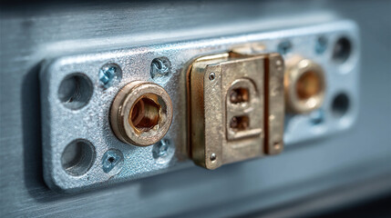 Detention door hinge bracket engineering highlighting strength reinforcement, secure confinement mechanics, safety compliance, and correctional infrastructure reliability