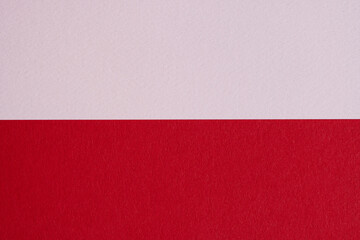 Minimal Red Paper Background with Horizontal Composition