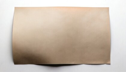 Obraz premium Beige Fabric Texture Rolled Up Closeup.