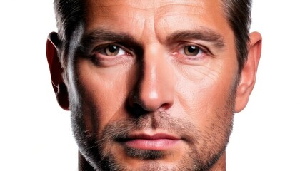 Obraz premium Close-up Portrait of a Man with Beard.