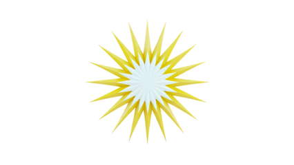 Geometric Starburst Decoration