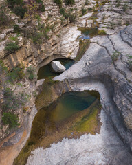 View towards Charco del Chorro