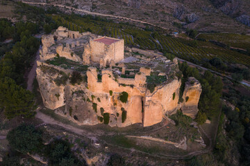 In the historic center of Montesa