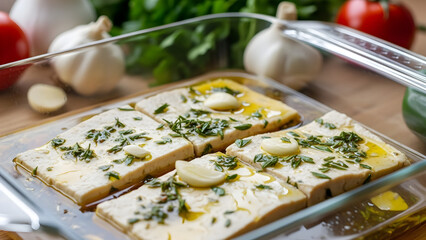Plant-based protein alternatives (tofu steak, tempeh burger)