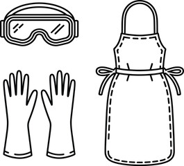 Safety equipment set