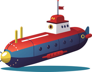 illustration of a Submarine
