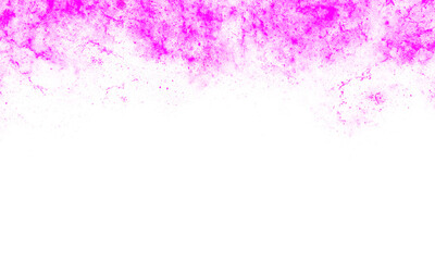 Obraz premium Colorful Abstract Galaxy Frame Border on Transparent Background