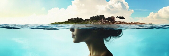 An artistic portrayal highlighting the importance of environmental stewardship.