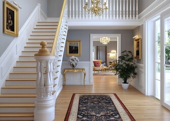 Stylish staircase designs that enhance home decor.