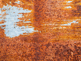 Rust iron rusty steel background old sheet brown orange color effect weathered wall floor rough pattern seamless dirty grounge metallic damaged rusted textured backdrop industrial material scratch