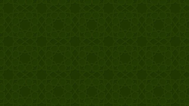 islamic background arabic seamless loop geometric pattern decoration 