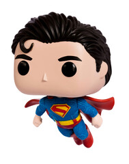 Naklejka premium Dortmund - Deutschland 14. Januar 2026 Funko Pop Figur - fliegender Superman Studio Aufnahme