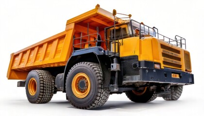 Heavy Duty Mining Dump Truck Vehicle.