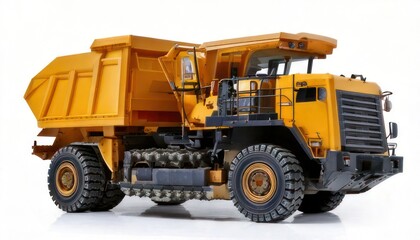Heavy Duty Mining Dump Truck Vehicle.
