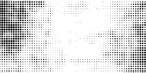 A subtle, stylish halftone pattern emerges against a light gray backdrop, showcasing a contemporary dot matrix design with delicate modern abstac bacground illustration