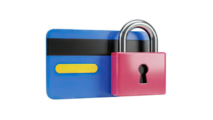 Credit Card Security with a Padlock