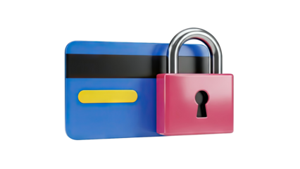 Credit Card Security with a Padlock