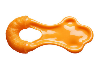 Cheese Puff Ring in Creamy Sauce